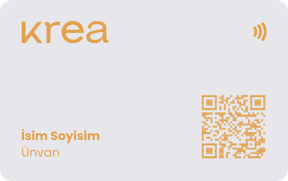 Beyaz Gold Dijital Kartvizit arka yüz