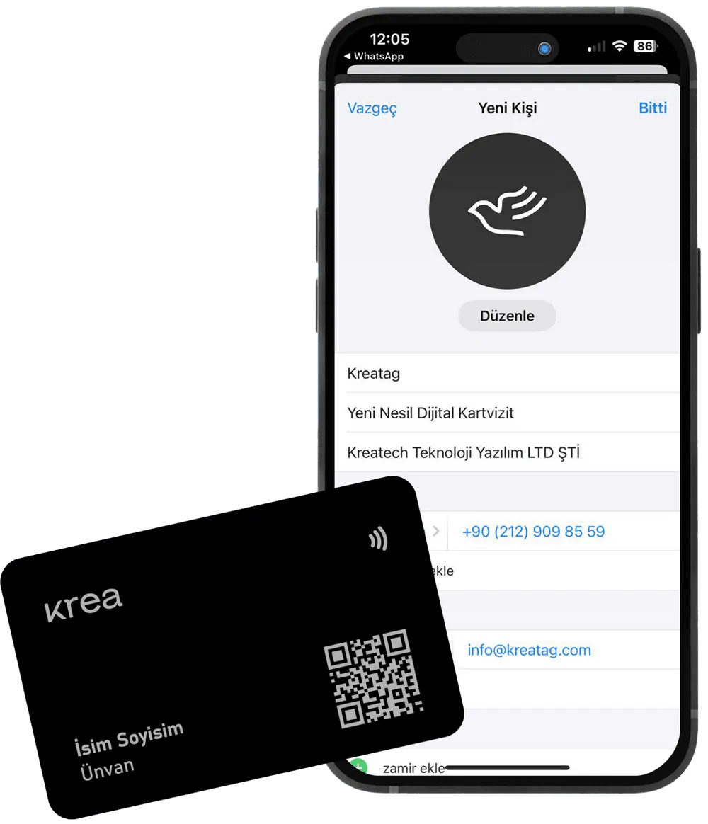 NFC İş Bağlantıları Takibi